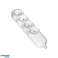 Power Strip 4x2P with Schuko. white image 2