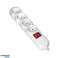 Power Strip with Switch 4x2P Z Schuko, white image 2
