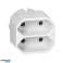 Z splitter 2x2P euro. white image 1