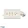 Rallonge de bureau avec interrupteur 2x2P/II 1x2P Z. Câble 1,5 m 3x1mm photo 3