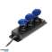 Cable de extensión de taller a prueba de salpicaduras IP44 3 salidas 2P ¿Con cable de goma IP44 H05RR F 3x1 5 mm?  Longitud 3m fotografía 5