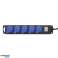 Cable de extensión de taller a prueba de salpicaduras con interruptor 5 salidas 2P Con cable de goma IP44 H05RR F 3x1 5mm?  Longitud 3m fotografía 4