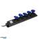 Cable de extensión de taller a prueba de salpicaduras con interruptor 5 salidas 2P Con cable de goma IP44 H05RR F 3x1 5mm?  Longitud 3m fotografía 6