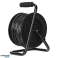 Forlenger kabel trommel. 4 stikkontakter 2P Z schuko. PVC-kabel H05VV F 3x1.5mm2. lengde 30m. termisk. beskyttelse for strømveier bilde 5