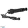 Möbelsteckdose 6 cm ausziehbar von der Arbeitsplatte mit USB-Ladegerät, Sperre und 1,8 m Kabel, 3x2P+Z (Schuko), schwarz Bild 5