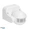 Motion sensor 180°.. vertical adjustment. IP44. 1200W. white image 3