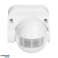 Motion sensor 180°.. vertical adjustment. IP44. 1200W. white image 4