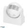 Motion sensor 180°.. vertical adjustment. IP44. 1200W. white image 6