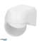 Bewegingssensor 180° IP44. 800W. mini. wit foto 3
