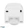Bewegingssensor 180° IP44. 800W. mini. wit foto 4
