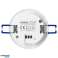 Bewegungsmelder 360°. IP20. 1200W. max. Reichweite 8m. weiß Bild 5
