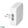 SETI AC. trådløs dørklokke. nettverk. batterifri knapp. læringssystem. 32 lyder. 150m. hvit bilde 6