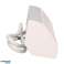 Socket 3x2P Z. schuko. white silver image 4