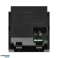NOEN USB x 2. Doppelmodul-Port 45x45mm mit USB-Ladegerät. 2.1A 5V DC. schwarz Bild 2