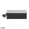 NOEN Einbautischdose mit integriertem PVC-Rahmen für modulare Steckdosen 3 x 45x45mm oder 6 x 22.5x45mm. Kabel 1,5 m. silber Bild 3