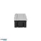 NOEN Einbautischdose mit integriertem PVC-Rahmen für modulare Steckdosen 3 x 45x45mm oder 6 x 22.5x45mm. Kabel 1,5 m. silber Bild 5