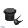 Prise mobilier ?8cm encastrée dans le plan de travail avec chargeur sans fil. Chargeur USB avec 2 prises A et C. Passe-câble avec câble de 1,8 m. 1x2P Z. photo 2