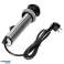 Eingebautes Möbelsteckdosen ?6cm mit USB-Ladegerät und 1,5m Kabel. 3x2P Z. 2xUSB Typ A und Typ C. INOX Bild 5