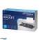 Recessed furniture socket with flat milled edge and 1.5m cord. 3x2P Z Schuko. silver image 2