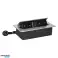 Recessed furniture socket with flat milled edge. image 6