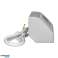 Πρίζα επίπλων 2x2P Z Schuko . 2xUSB τύπου A C; 2.4A . γκρι-ασημί εικόνα 5
