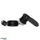 Nábytková zásuvka ?6cm. zapuštěná do desky se skládacím víkem. USB nabíječka a kabel 1,9m. 1x2P Z francouzský. 1xUSB typ A C; PD20W. černá fotka 6