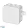 Kasse n/t CLICK. IP54. 12 passager. 75x75x41mm. hvid billede 2