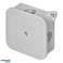 Kaste n/t ECO IP44 400V 4 gumijas blīves 85x85x35mm pelēka 60 gab. attēls 2