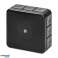Kaste n/t PRO. IP55. 400V. 12 caurlaidēm. 85x85x37mm. melna attēls 2