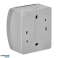 Einzelsteckdose 2P Z Schuko AQUATIC. IP44. grau-grafit Bild 4