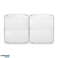 Double socket 2x2P Z Schuko AQUATIC. IP44. white image 2