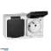 Prise double 2X2P Z AQUATIC MINI IP 54 noir et blanc photo 1