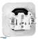 Enkele wandcontactdoos p/t 2P Z Onyx. 16A. 250V. PT 16O. zwart foto 5