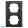 Dobbel vertikal ramme Onyx. Ra 2OP. svart bilde 3