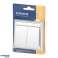 Luna Candle Switch P/T. 10A. 250V. WP 2L. white image 2