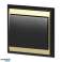 Treppe Schalter Luna. 10A. 250V. WP 5L. schwarz/gold Bild 1