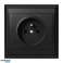 Einzelsteckdose p/t 2P Z Luna. 16A. 250V. PT 16L. schwarz Bild 3