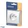 Vieno lizdo p/t 2P Z Luna. 16A. 250V. PT 16L. sidabras nuotrauka 2