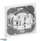 Vieno lizdo p/t 2P Z Luna. 16A. 250V. PT 16L. sidabras nuotrauka 5