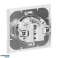 Einzelsteckdose p/t 2P Z. Schuko Luna. 16A. 250V. PT 17L. silber Bild 5