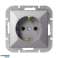 Einzelsteckdose p/t 2P Z Schuko Pearl. 16A. 250V. PT 17P. anthrazit Bild 3