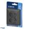 Doppel-P/T-Steckdose 2x2P Pearl. 16A. 250V. PT 5 P. schwarz Bild 2