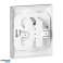 Çift priz p/t 2x2P Z Pearl. 16A. 250V. PT 6 P. antrasit fotoğraf 5