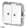 Roljaluit Schakelaar p/t Pearl. 10A. 250V. WP 10P. wit foto 1