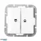 Roljaluit Schakelaar p/t Pearl. 10A. 250V. WP 10P. wit foto 3