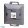 1xRJ45 Cat5 Perle Jack. RJ45 5KAT/P1. antracit billede 1