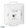 Gniazdo 1xRJ45 Cat5 Pearl. RJ45 5CAT/P1. белый изображение 4