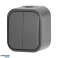Switch for candle holder B2. 10A. 250V. IP54. WNT 2B2. gray image 4