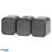 Triple socket n/t 3x2P Z. splashproof with B2 flap. IP54. NT 316 B2. grey image 4