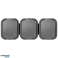 Prise triple n/t 3x2P Z. Schuko. étanche aux éclaboussures avec rabat B2. Indice de protection IP54. NT 317 B2. gris photo 3